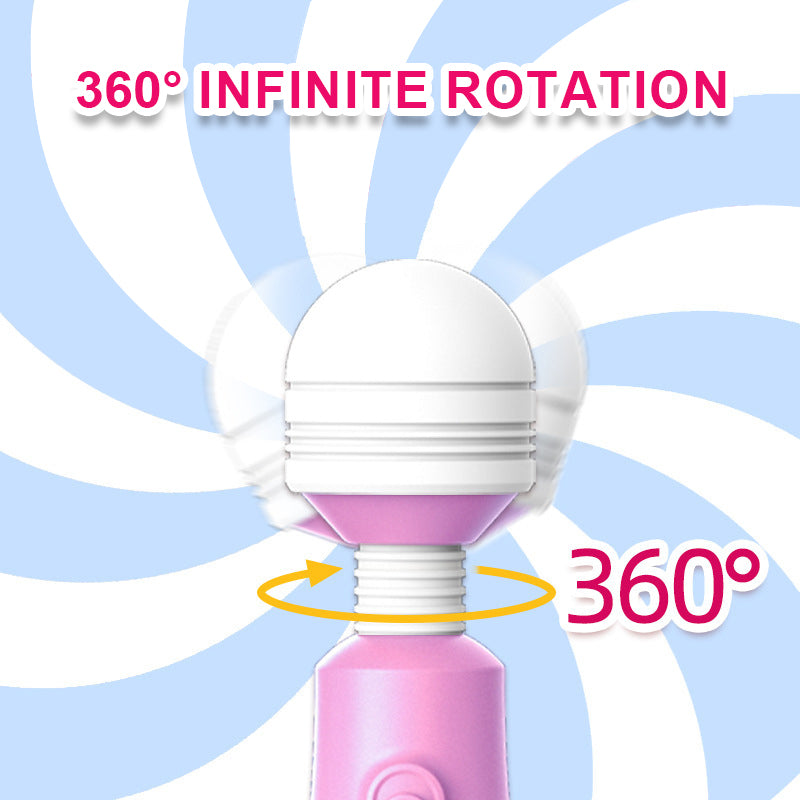 Cute Mini Magic Wand Massager & Clitoral Vibrator for Women – product view 5