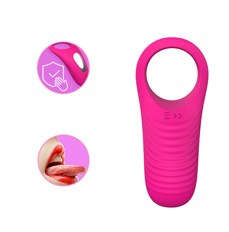 Remote control vibration lock fine ring toy – product view 3