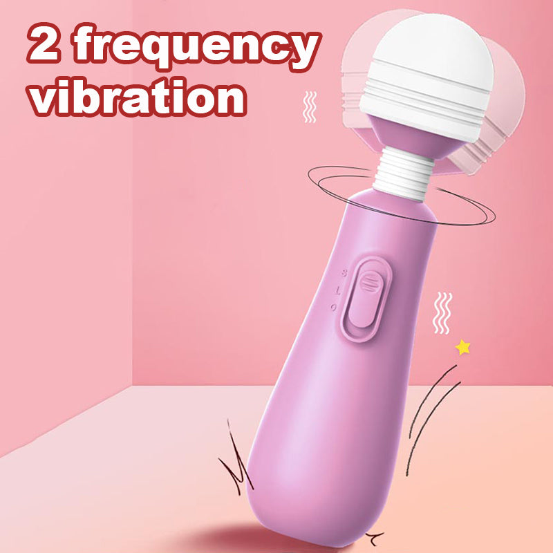 Cute Mini Magic Wand Massager & Clitoral Vibrator for Women – product view 3