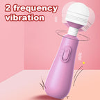 Cute Mini Magic Wand Massager & Clitoral Vibrator for Women – product view 3
