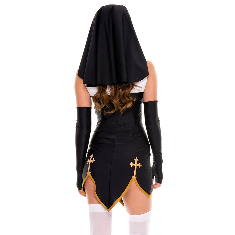 Halloween Nun Uniform Sexy Lingerie – product view 5