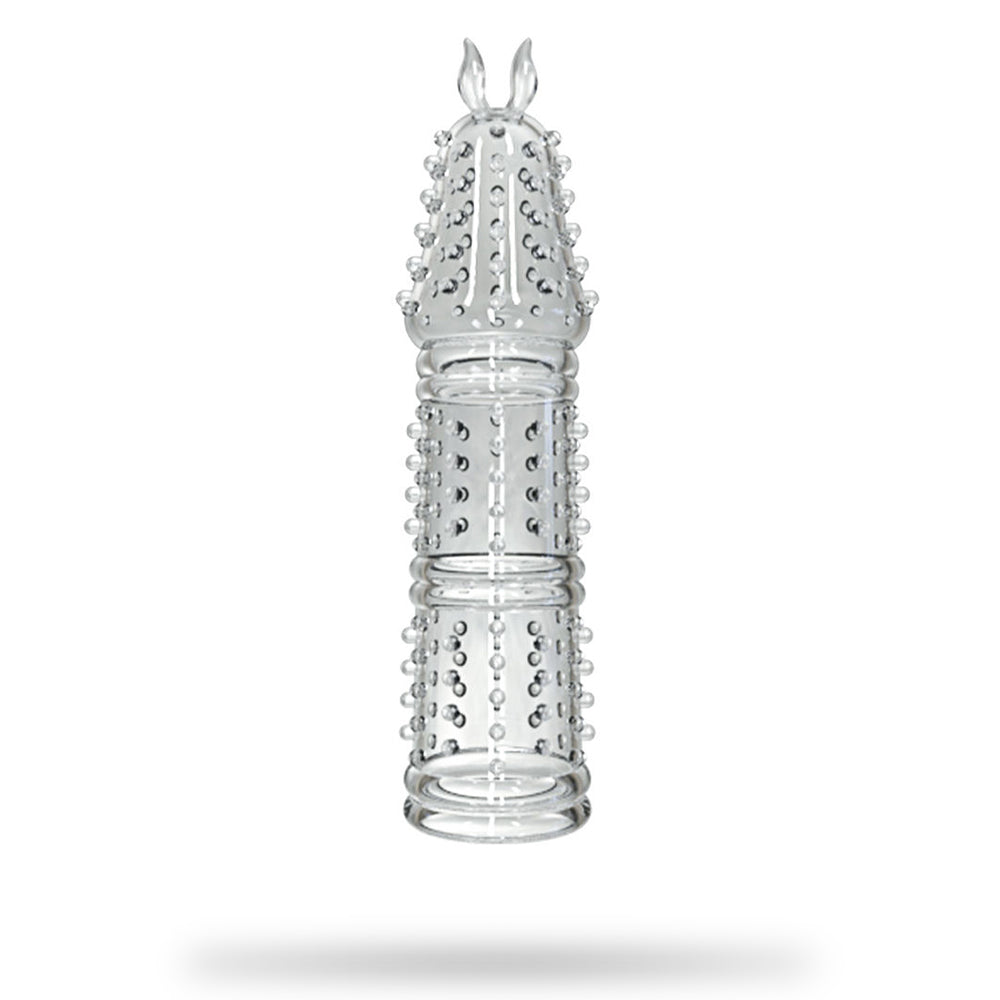 Crystal Condom - Thread-lapse Penis Training Couple Sex Toys