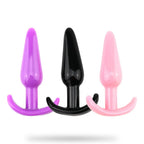 Push-Back Silicone Anal Plug