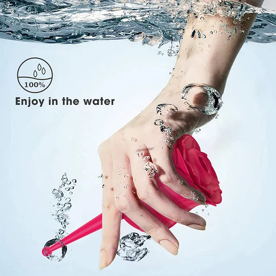 Rose Vibrater | Rose Suction Vibrator Female Masturbator – product view 10