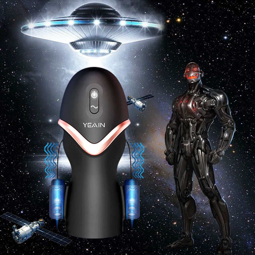 YEAIN Sakura Sea Land and Air Penis Trainer 9 Frequency Powerful Vibration Male Stroker – product view 2
