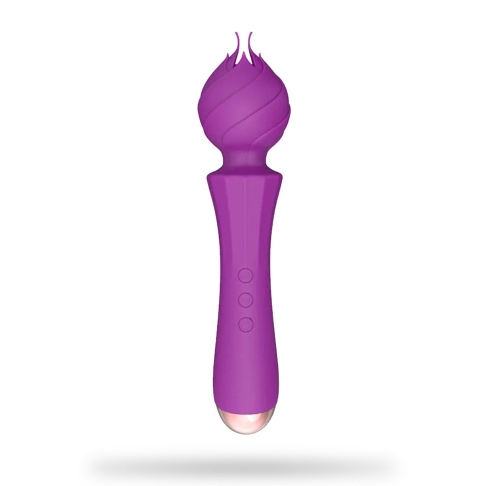 20 Frequency Vibration Mode Rose Vibrators Magic Wand Rechargeable – product view 10