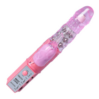 birds eye view of front side of Wet Dreams Love Bunny Rabbit Vibrator Dildo | AnneToys