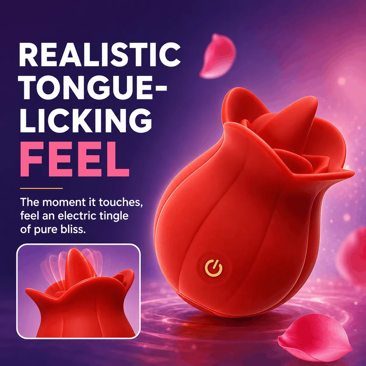 MLEM rose tongue massager feature overview