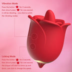 Rose Toys Nipples Clitoral Stimulator With Tongue For Women