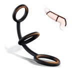 3 in 1 Cock Ring Erection Enhancing Stamina Prolonging – product view 2