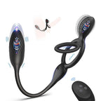 3 in 1 Couple Vibrator 10 Vibration Modes Penis Ring – product view 2