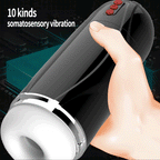 Flash Wolves 10 Vibrating Suction Male Stroker Tongue Licking 3D Inner Cavity Texture Male Vibrator — product image 3