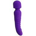 Magnetic Magic Wand Rechargeable Silicone Vibrating Dildos – product view 7