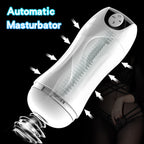 QuantumFlex 10 Vibration 5 Sucking Masturbation Cup Fully Automatic Deep Throat Wrap Pleasure Realistic Male Stroker — product image 2