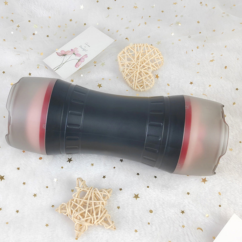 SoloMaxⅡ Double Channel Manual Masturbation Cup Pleasure Realistic 3D Textured Vagina Toys – product view 3