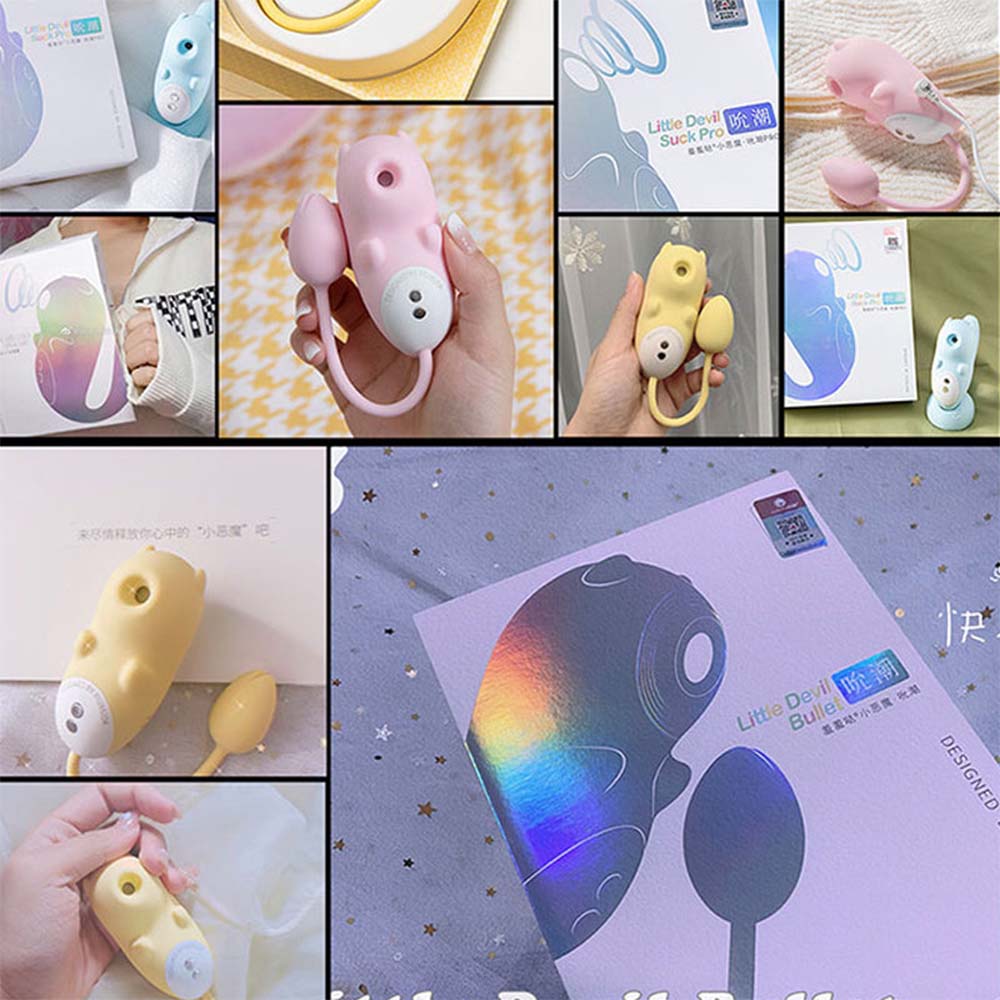 10 Speed Vibrating Suction Cup Blowjob Clitoris Sucking Vibrator – product view 3