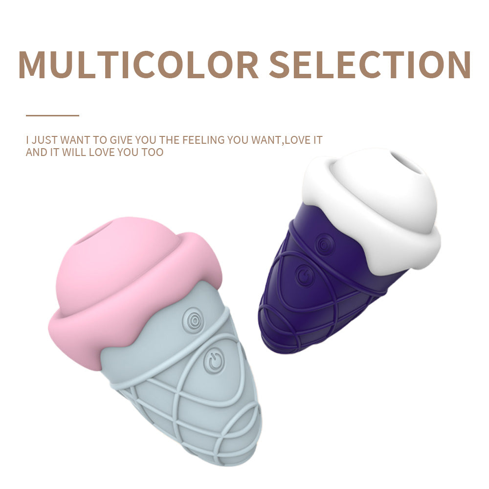 10 Frequency Tongue Lick Sucking Nipple Vibrator – product view 2