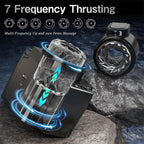 PleasureFlex Electric Camera Masturbation Cup with 7 Thrusting Rotating Male Vibrator — product image 2