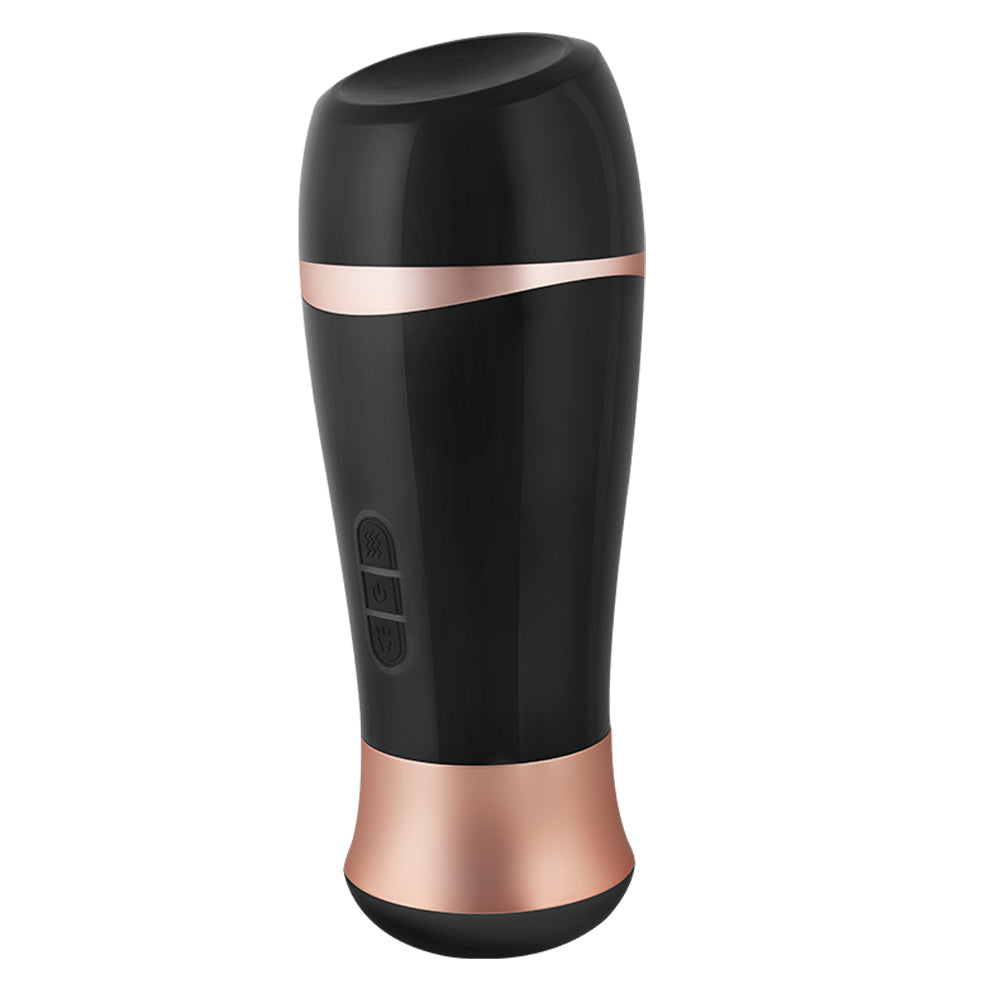 SpeedSteed Male Stroker Cup 6 Frequency Dual Vibration Mode Smart 5 Moans Realistic Textured Ultra-Soft Blowjob Toy – product view 7