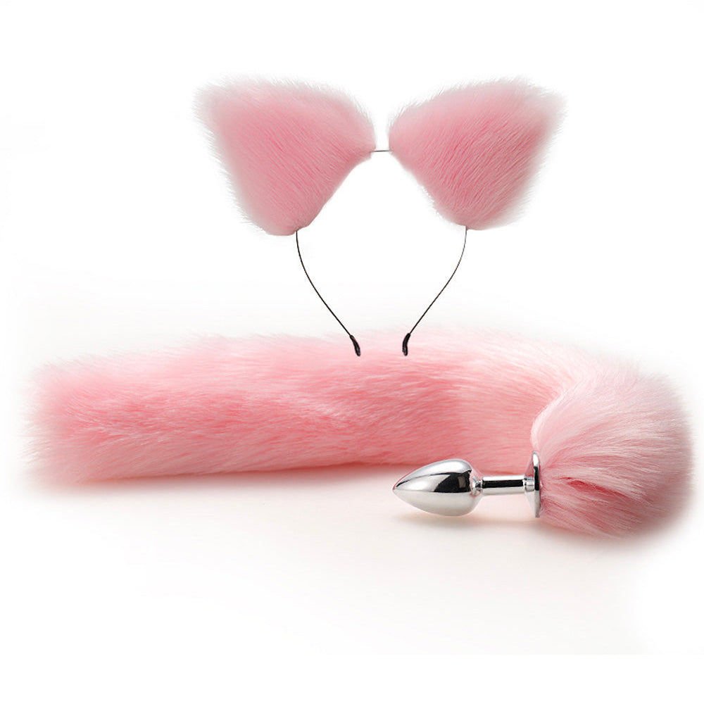 Butt Plug with Tail | Metal Butt Plug Anal Stimulation Toy