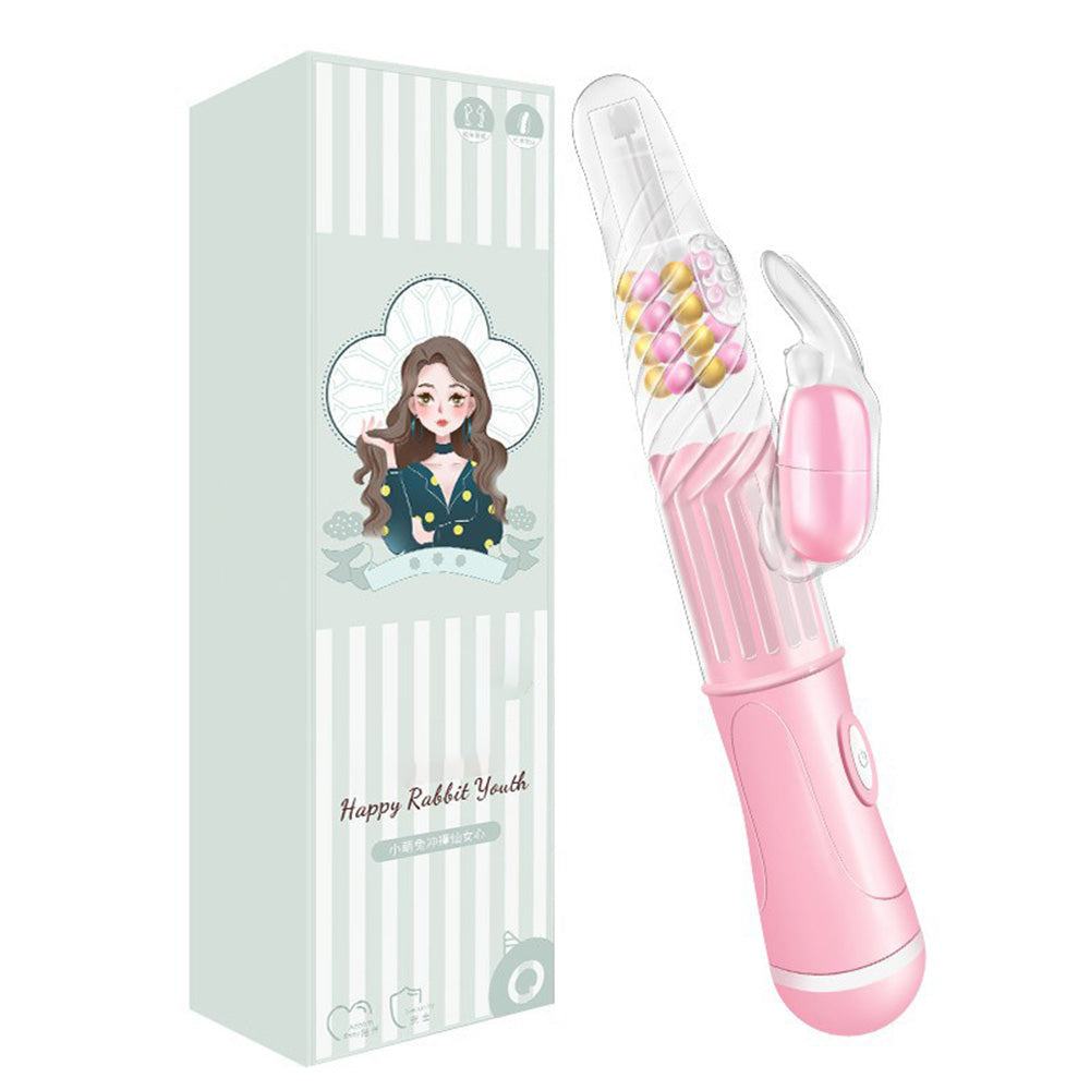Double-Headed 12-Frequency Vibration Massage Stick – product view 3