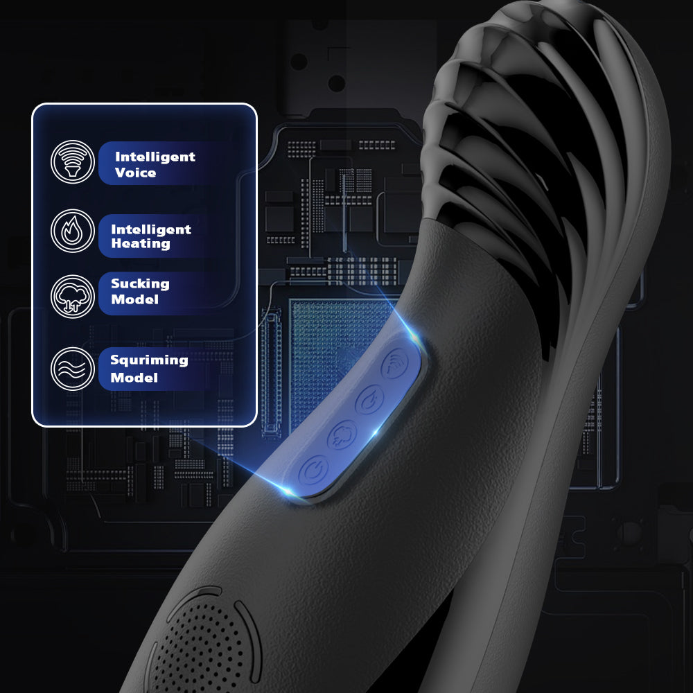 OXOXlove 8 Vibration 5 Sucking Heating Sucking Male Masturbation Cup Wrap-around Blowjob Toy — product image 5