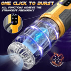 Truly Waterproof 3 In 1 Masturbation Cup 7 Thrusting Rotation Fully Male Stroker — product image 4