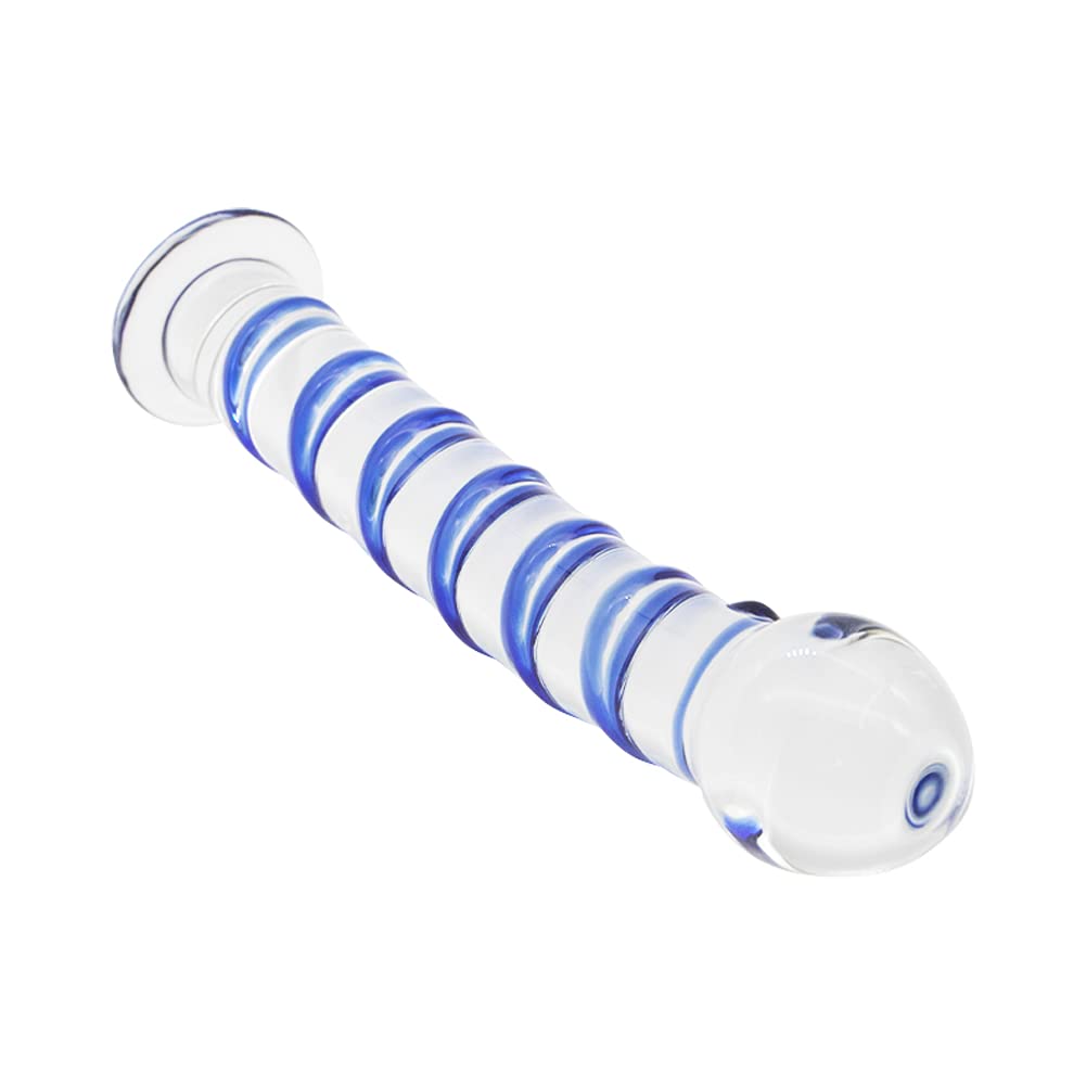 7.67 Inch Crystal Glass Dildo – product view 7