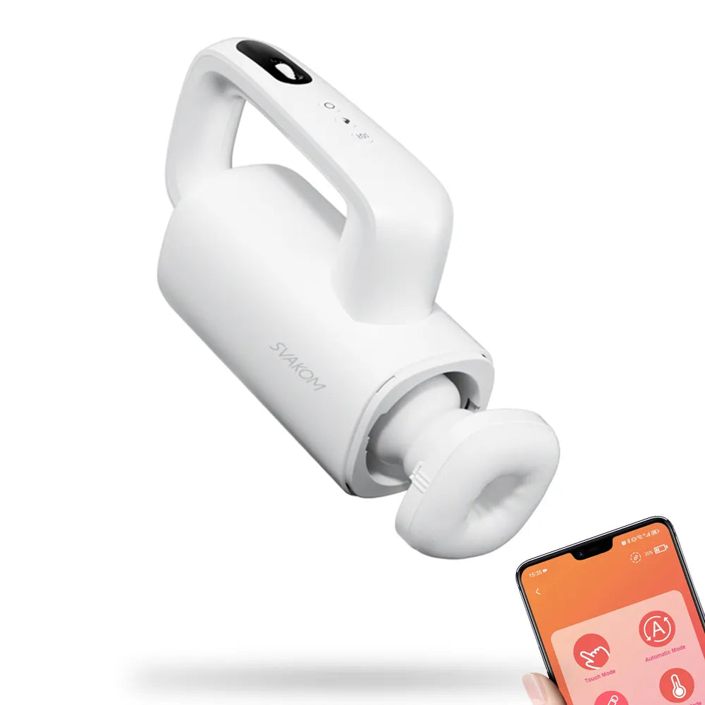 RhythmRider App Control Multi-Mode Male Stroker Device with Heating Function — product image 7