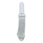 11.4" Large Clear Glass Dildo Crystal Penis Glass – product view 5