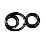 Cock Ring With Ball Strap Stretchy Double Penis Rings – product view 4