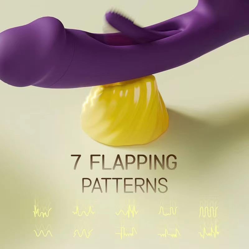 Rabbit Vibrator with Flapping Touch – G-Spot & Clitoral Stimulation – product view 11