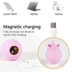 Rose Vibrator Series with Vibrating Tongue Vibrating Suction Sex Toys – product view 5