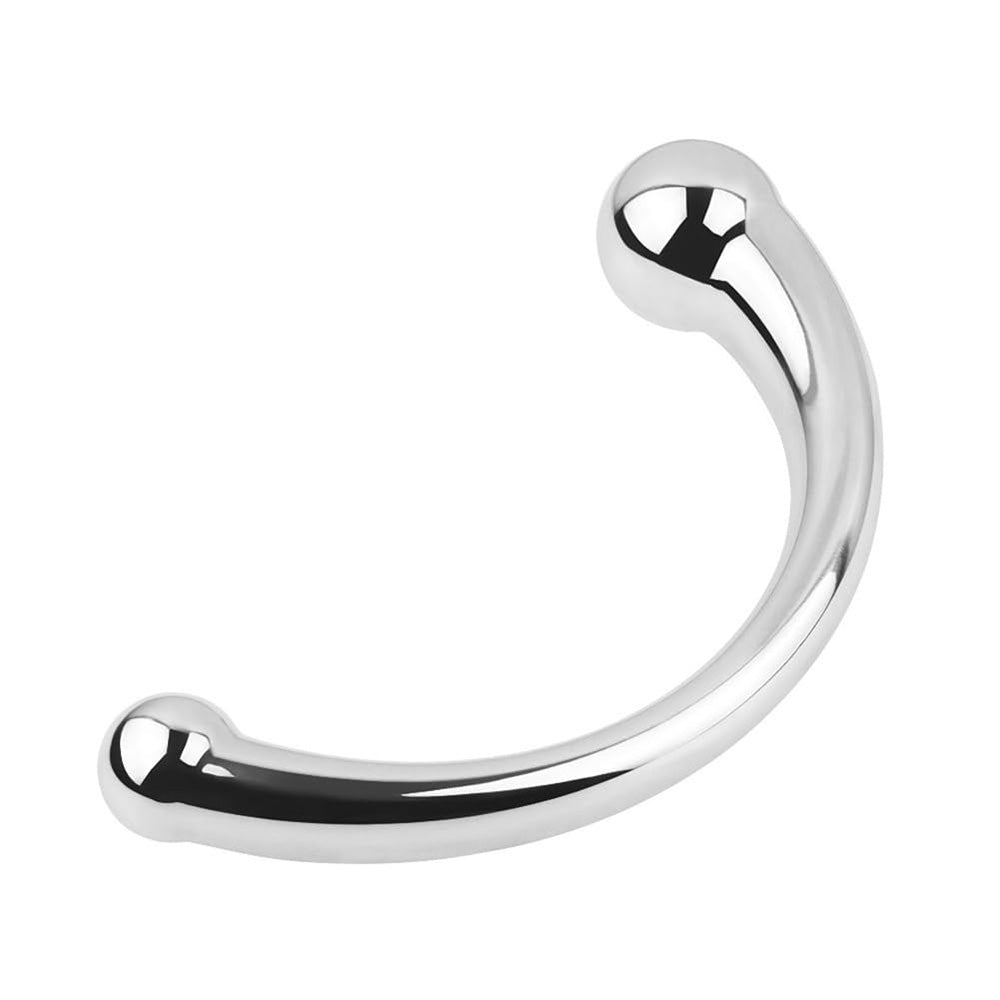 Double Ended Anal Plug Prostate Rod Stainless Steel Dual G-Spot Massage End Dildo Anal Plug – product view 4