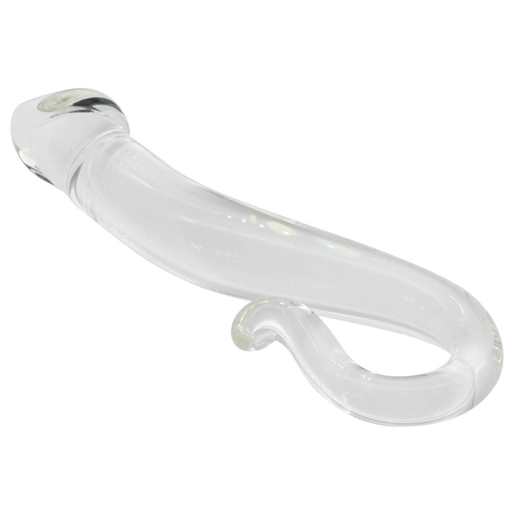 Glass Dildo G-spot Stimulate Crystal Massager – product view 3