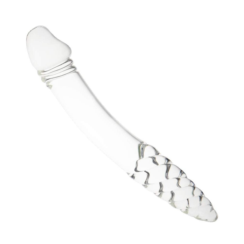 Crystal Double-Ended Glass Dildo – product view 6