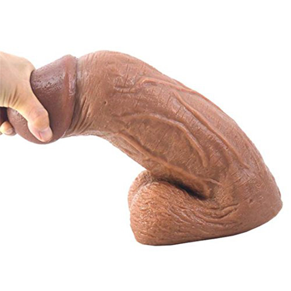8.5cm Thick Simulated Female Penis Dildo With Realistic Texture – product view 7