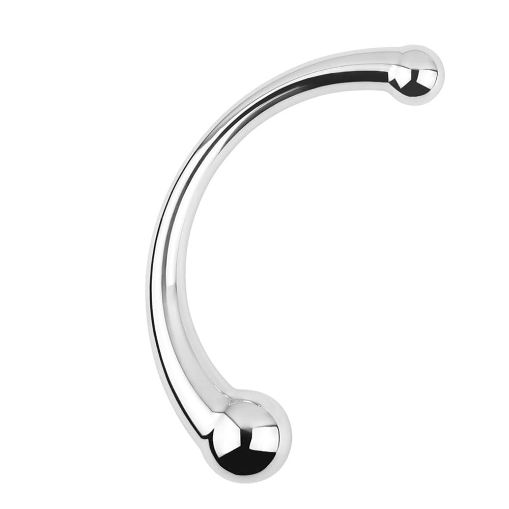 Double Ended Anal Plug Prostate Rod Stainless Steel Dual G-Spot Massage End Dildo Anal Plug – product view 3