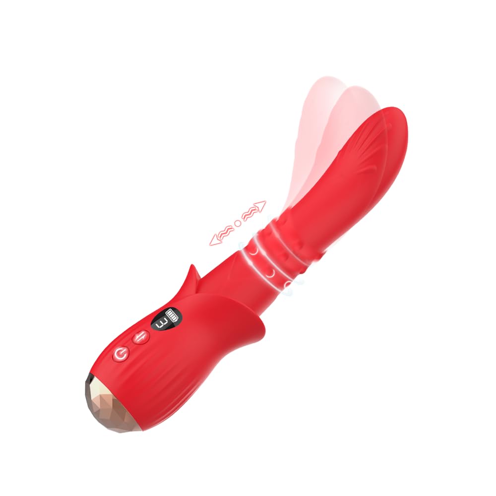 Rose G Thrusting G-Spot Vibrator – product view 9