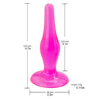 Crystal Silicone Anal Plug – product view 5