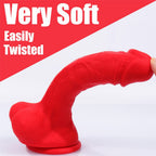 5.9 in Aimitex five colors long silicone dildo