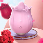 Rose Flower Second Generation Sucker Clit Nipples Vibrator – product view 8