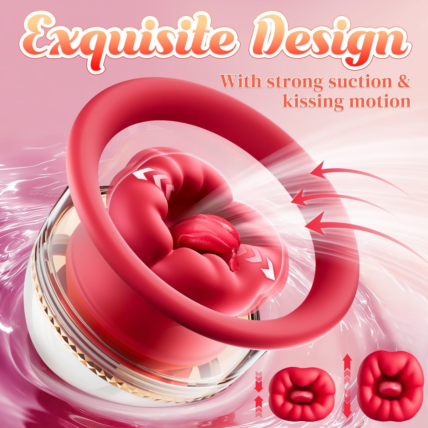Noti - Tongue-Feel & Suction Massager for Chest & Rear