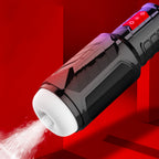 PowerSens Fully Automatic Masturbation Cup with 10 Powerful Thrusting 10 Speeds & 3 Massage Rings 3D Realistic Vagina Toy — product image 4