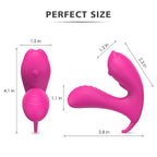 G-Spot Clitoris Wearable Silicone Wireless Remote Control Vibrator – product view 6