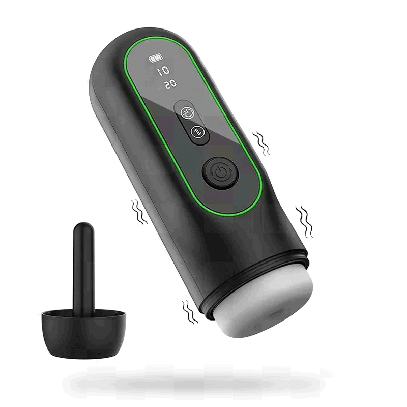 6-In-1 Automatic Thrust, Heating, Suction, Vibration, Voice Male Stroker — product image 1