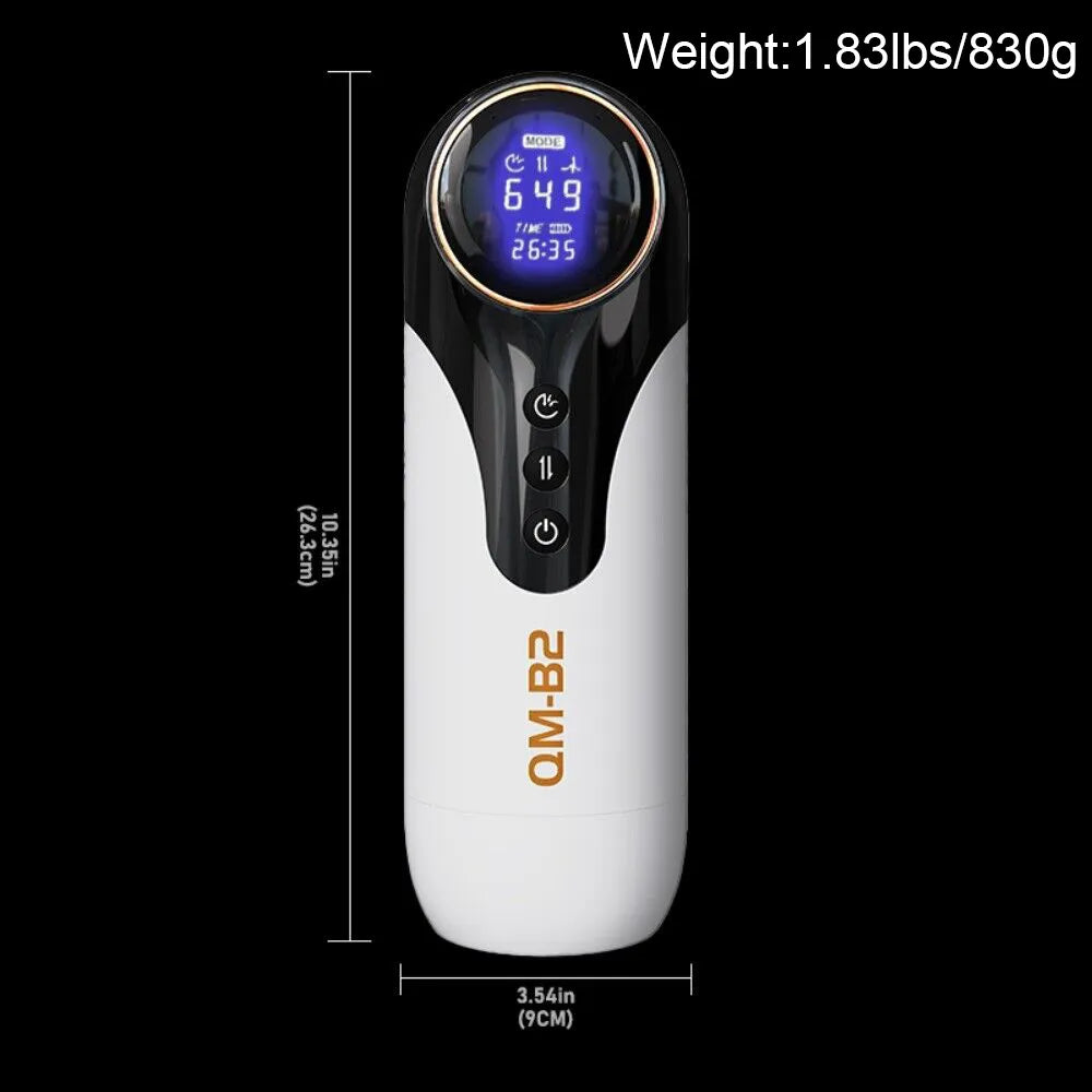 Qm-B2 Automatic Male Stroker Heating, Piston Retractable 7 Vibrations 3 Strengths Men Sex Toy — product image 8
