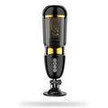 UNIMAT Beck II Automatic Telescopic Stroker Cup with 37.6°heating Female Voice Realistic Textured Ultra-Soft with Suction Base