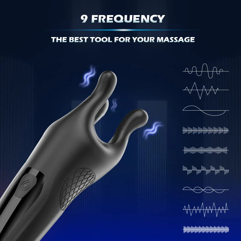 Male electric massage masturbation testicle stimulator – product view 2