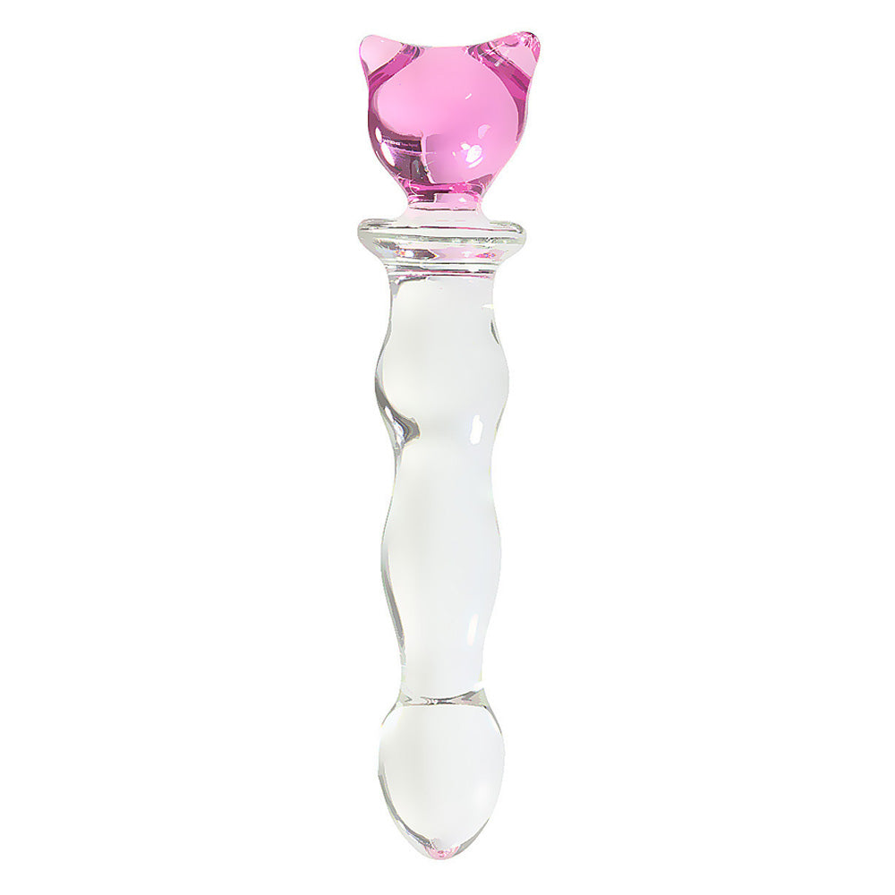 Pull Beads Crystal Glass Dildo Masturbator Butt Plug – product view 9